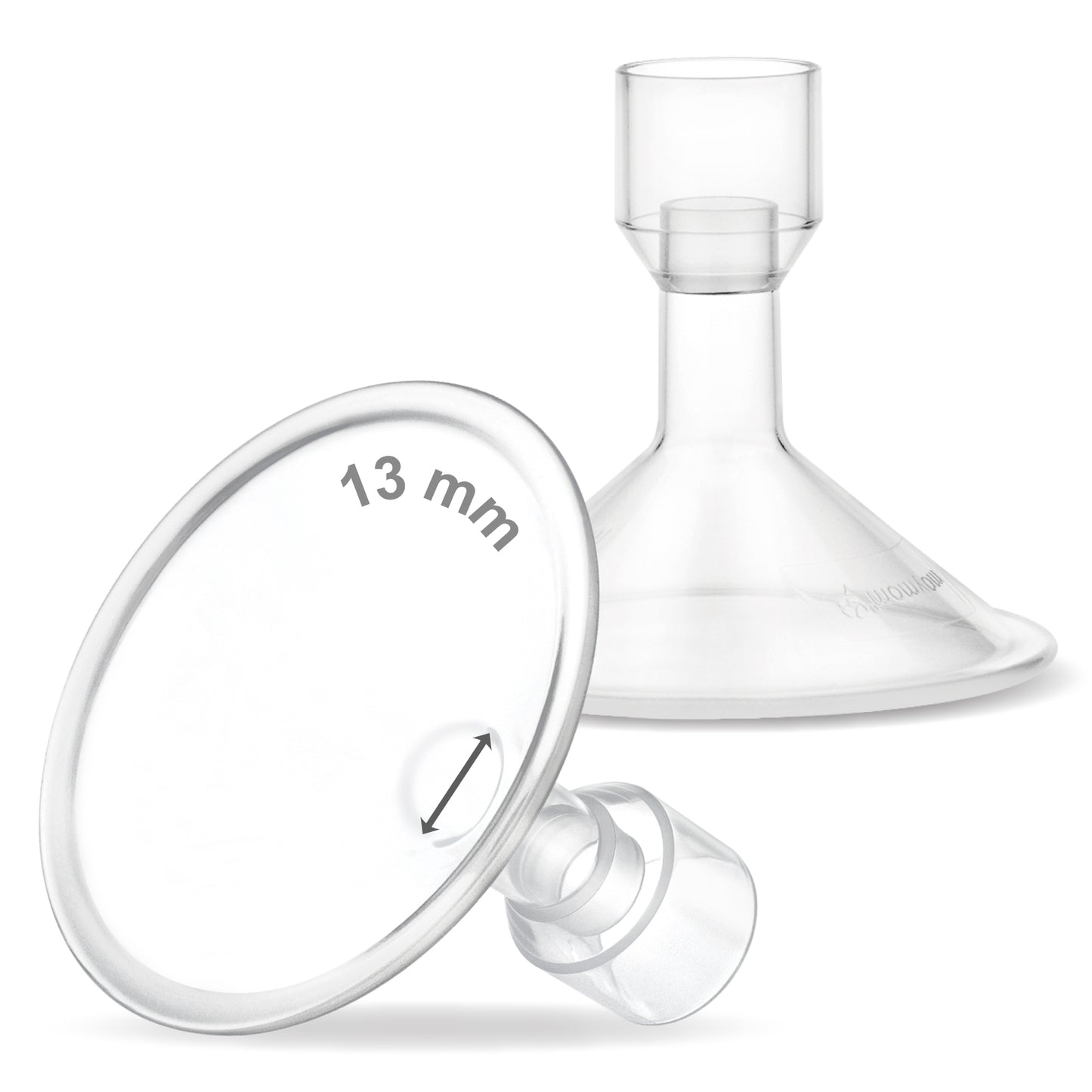Maymom Half Shield (Flange) Compatible for Medela, Pigeon, Youha (2pcs)