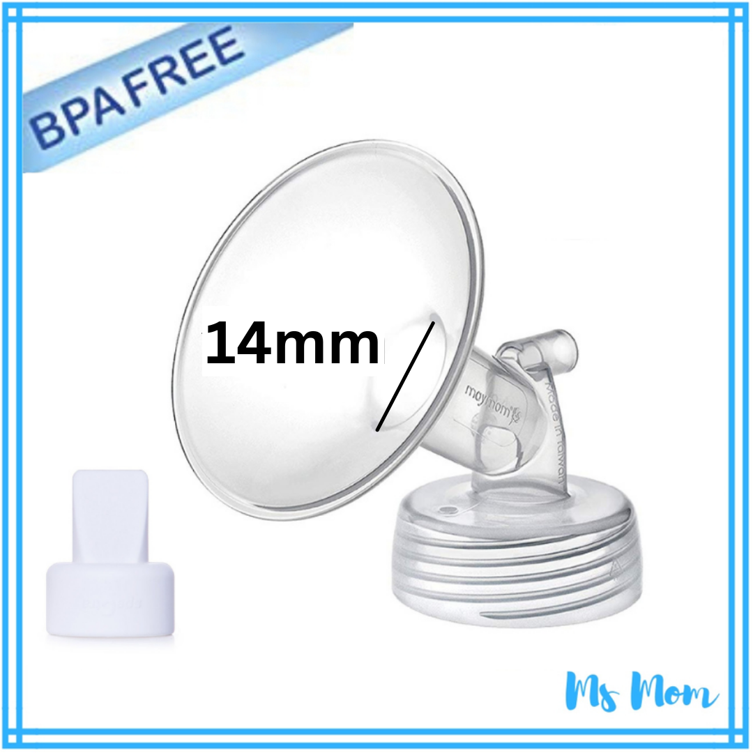 Maymom Wide Neck Flange with Duckbill for Spectra and Other Breastpump