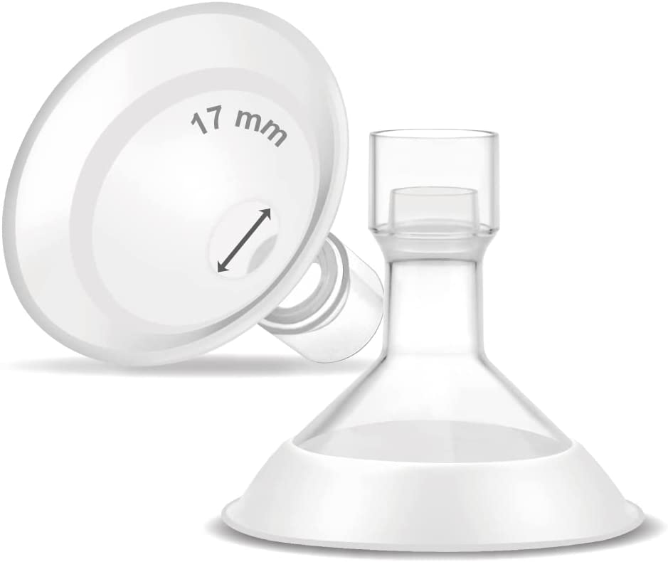 Maymom Half Shield (Flange) Compatible for Medela, Pigeon, Youha (2pcs)