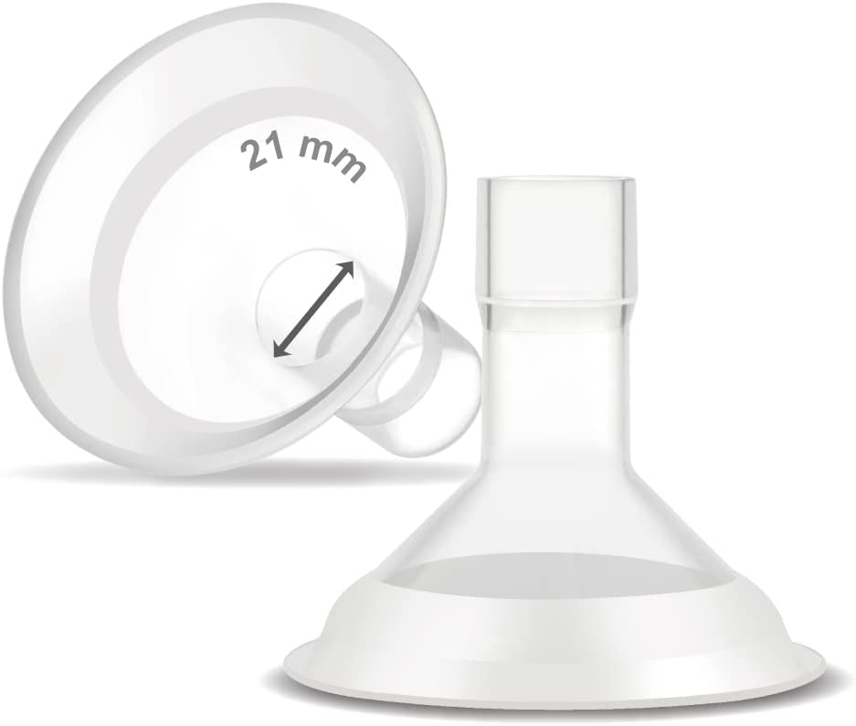 Maymom Half Shield (Flange) Compatible for Medela, Pigeon, Youha (2pcs)