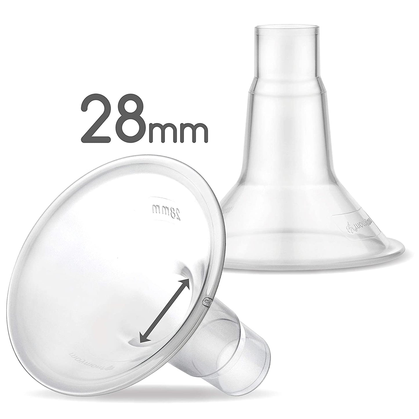 Maymom Half Shield (Flange) Compatible for Medela, Pigeon, Youha (2pcs)