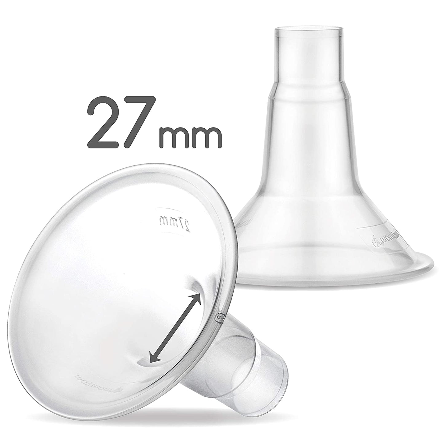 Maymom Half Shield (Flange) Compatible for Medela, Pigeon, Youha (2pcs)