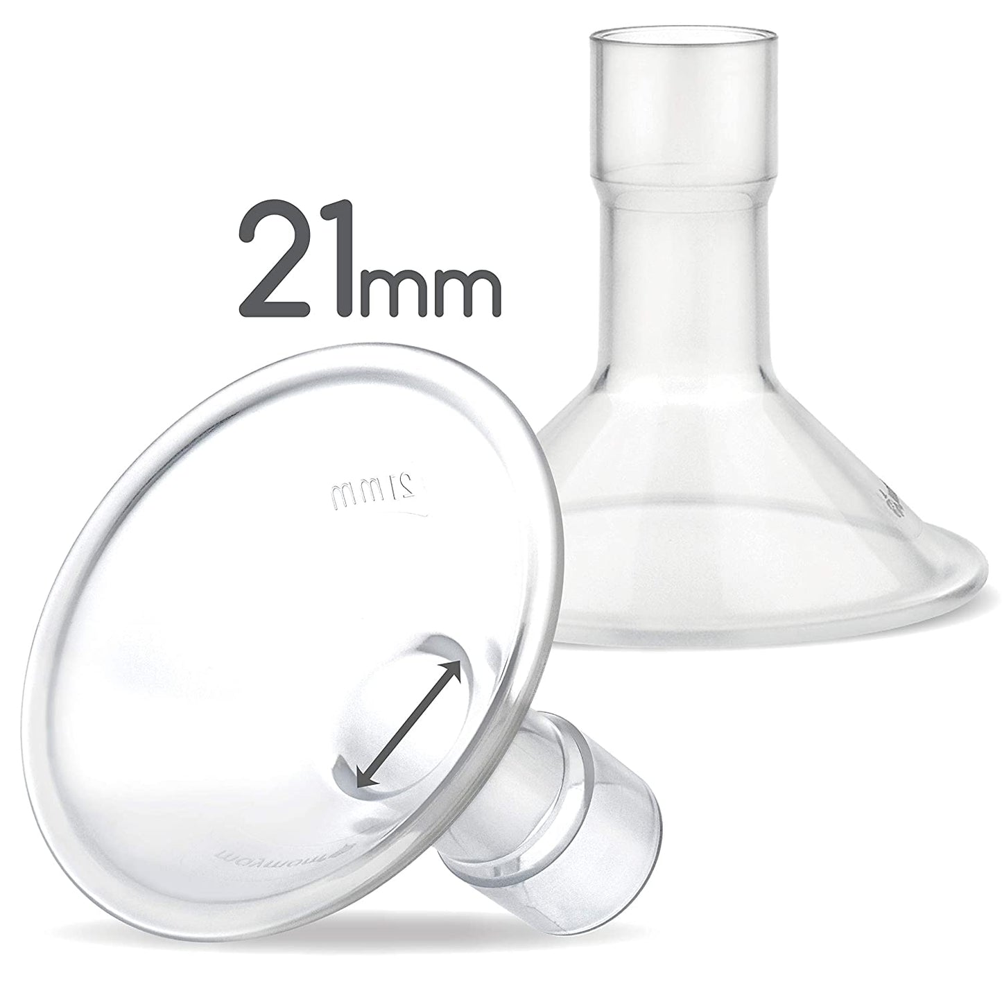 Maymom Half Shield (Flange) Compatible for Medela, Pigeon, Youha (2pcs)