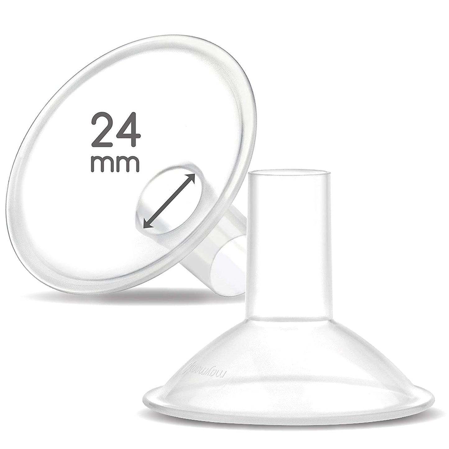 Maymom Half Shield (Flange) Compatible for Medela, Pigeon, Youha (2pcs)