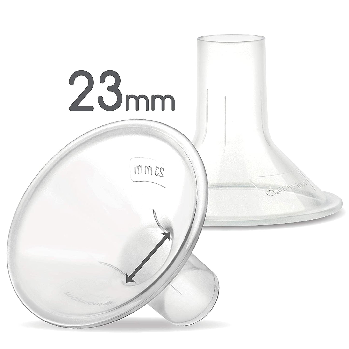 Maymom Half Shield (Flange) Compatible for Medela, Pigeon, Youha (2pcs)