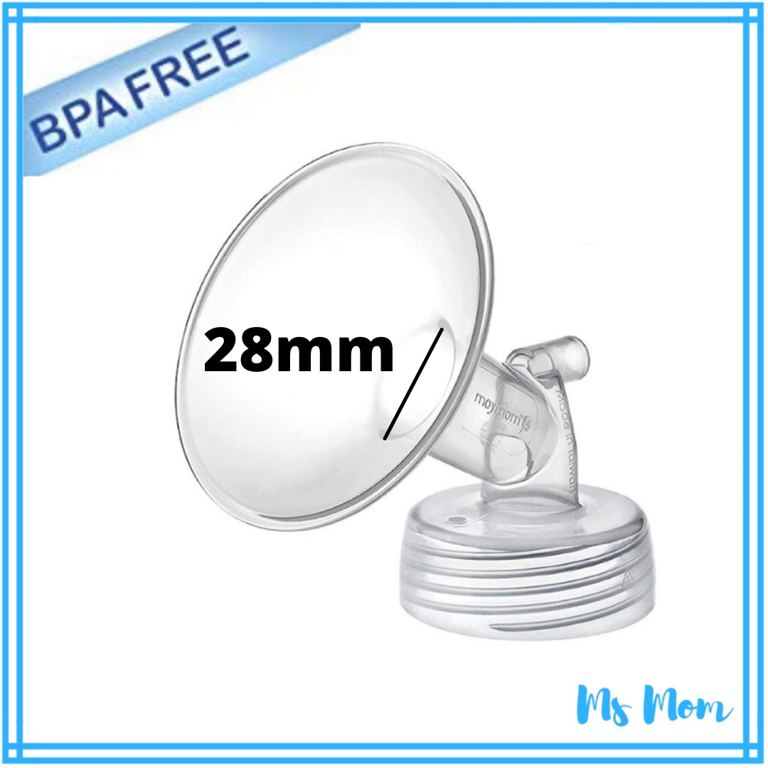 Maymom Wide Neck Flange for Spectra and Other Breastpump