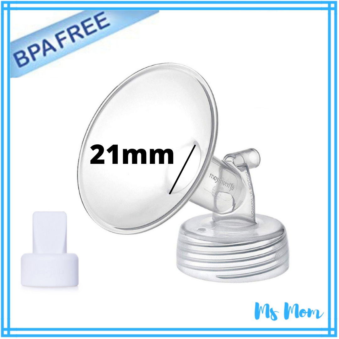 Maymom Wide Neck Flange with Duckbill for Spectra and Other Breastpump