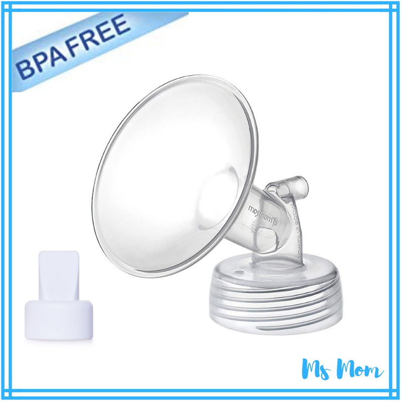Maymom Wide Neck Flange with Duckbill for Spectra and Other Breastpump
