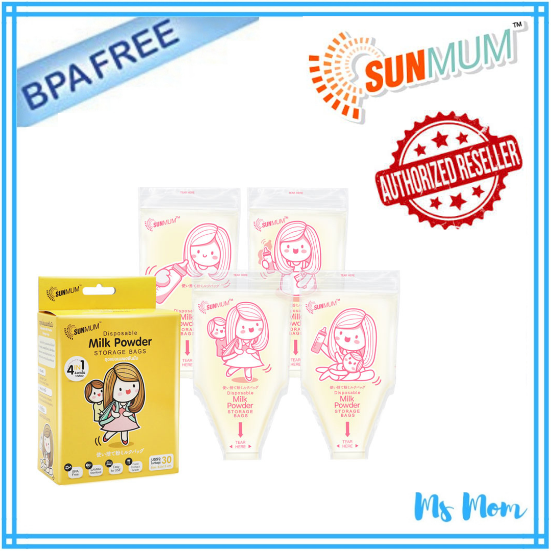 Sunmum Disposable Milk Powder Storage Bags (30 bags)