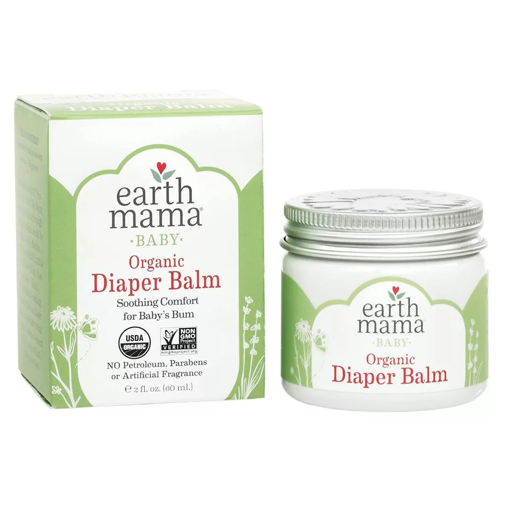 Earth Mama Nipple Butter / Angel Baby Bottom Balm 2 fl.oz (60ml)