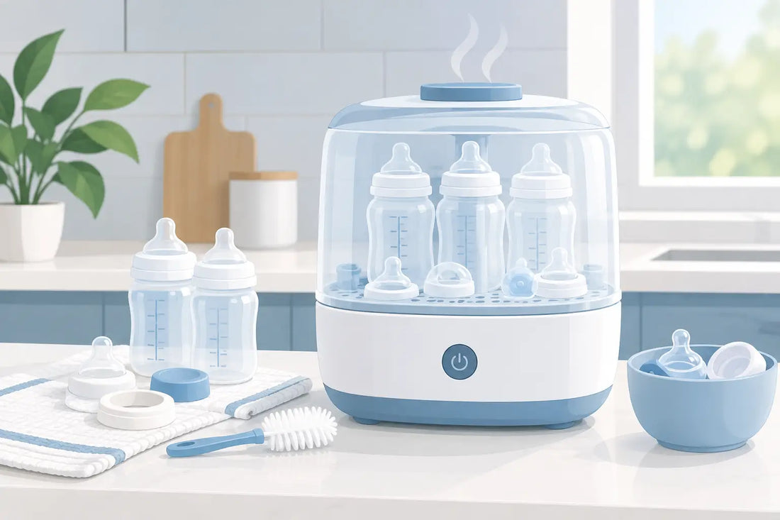 How to Sterilize Baby Bottles Safely at Home