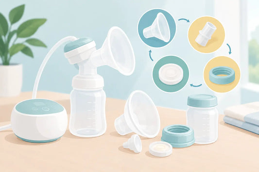 Breast Pump Parts: What to Replace and When