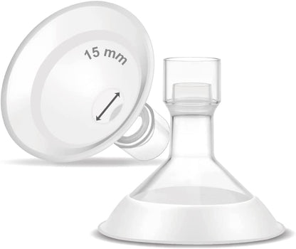 Maymom Half Shield (Flange) Compatible for Medela, Pigeon, Youha (2pcs)