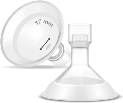 Maymom Half Shield (Flange) Compatible for Medela, Pigeon, Youha (2pcs)