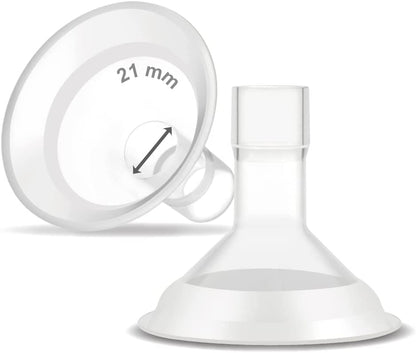 Maymom Half Shield (Flange) Compatible for Medela, Pigeon, Youha (2pcs)