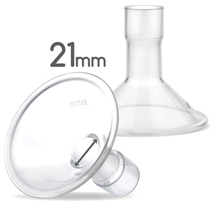 Maymom Half Shield (Flange) Compatible for Medela, Pigeon, Youha (2pcs)