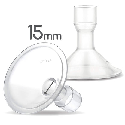 Maymom Half Shield (Flange) Compatible for Medela, Pigeon, Youha (2pcs)