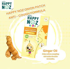 Happy Noz, Organic Onion Sticker Patch for Kids - Relieve Colds, Nasal Congestion and Cough