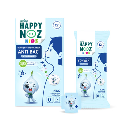 Happy Noz, Organic Onion Sticker Patch for Kids - Relieve Colds, Nasal Congestion and Cough