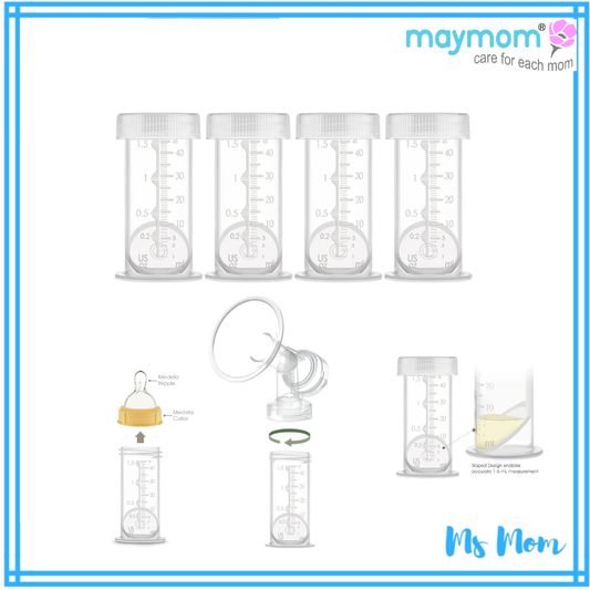 Maymom Colostrum Collector 45ml / 1.5oz BPA Free (4pcs / pack)